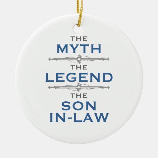Myth Legend Son-in-law Keramisch Ornament (Voorkant)