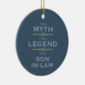 Myth Legend Son-in-law Keramisch Ornament (Rechts)