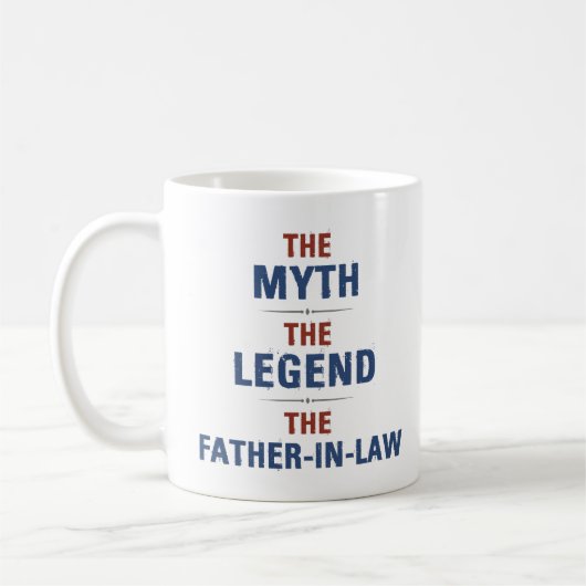 Mythe Legende Schoonvader Koffiemok (Links)