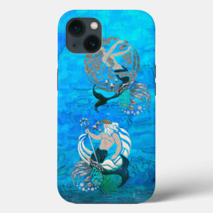 Mythe van de zeeën New Age Volkskunst iPhone 13 Hoesje