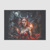 Mythe van Lilith, de godin van de hel Tissuepapier (Voorkant)