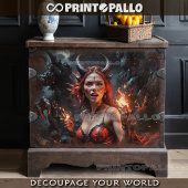 Mythe van Lilith, de godin van de hel Tissuepapier