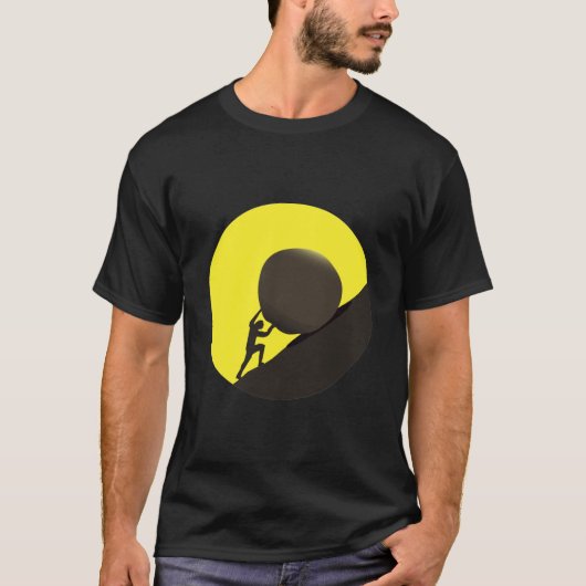 mythe van Sisyphus T-shirt (Voorkant)