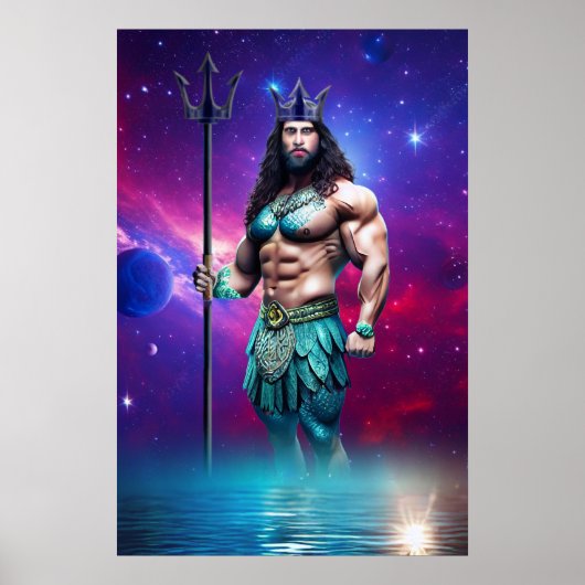 Mythen & legenden: Poseidon Poster (Voorkant)
