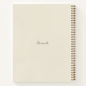 Mythic Prism Guardian Mask Zentangle Journal Notitieboek (Achterkant)