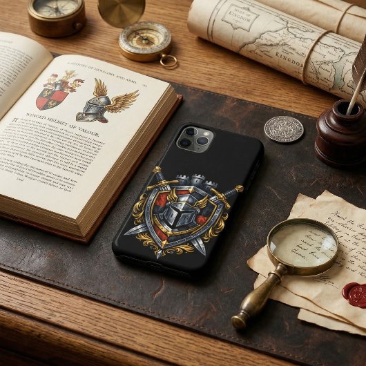 Mythic Realms Knightly Crest Case-Mate iPhone Case