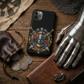 Mythic Realms Ridderlijk Wapenembleem Case-Mate iPhone Case