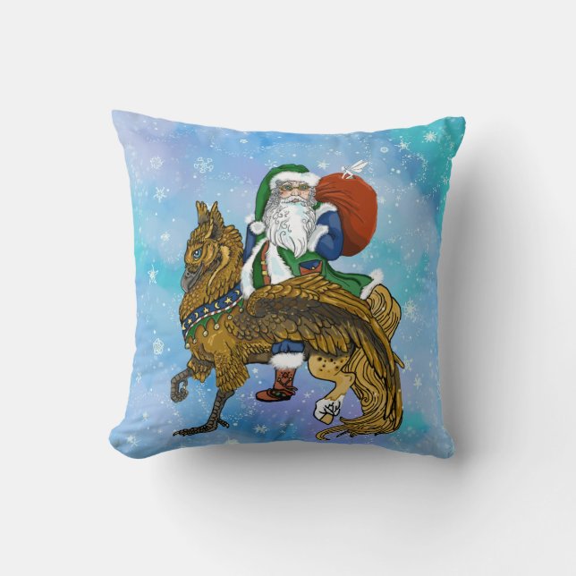 Mythic Santa Kussen (Voorkant)