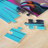 Mythical and Prehistoric Pegasus, Dragon, Dinosaur Legpuzzel (Zijkant)