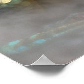 Mythical Cat-Dragon Creatures Surprised Poster (Hoek)