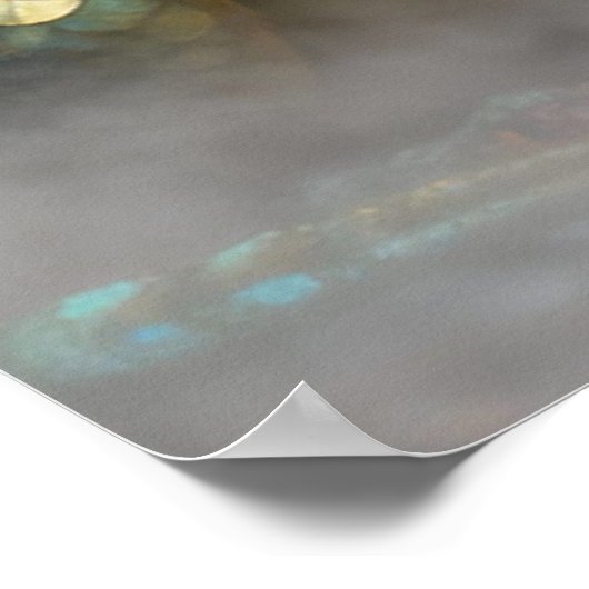 Mythical Cat-Dragon Creatures Surprised Poster (Hoek)