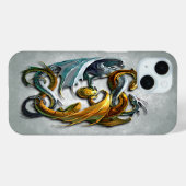 Mythical Celtic Dragons Fantasy Tattoo Art Case-Mate iPhone Case (Achterkant (horizontaal))