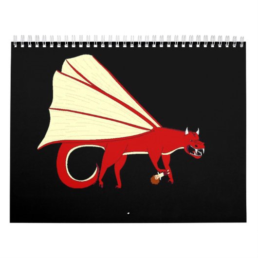 Mythical Creature Calender Kalender (Hoes)