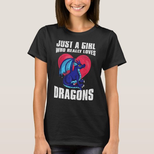 Mythical Creature Fantasy Dierenvriend Meisjes Vro T-shirt (Voorkant)