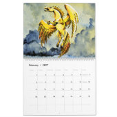 Mythical Creatures 2019 Calendar Kalender (Feb 2027)