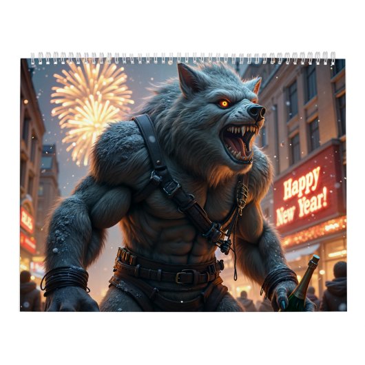 Mythical Creatures Calendar – Een jaar vol legende Kalender (Hoes)