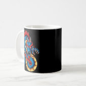 Mythical Creatures China New Year Chinese New Year Koffiemok (Voorkant links)