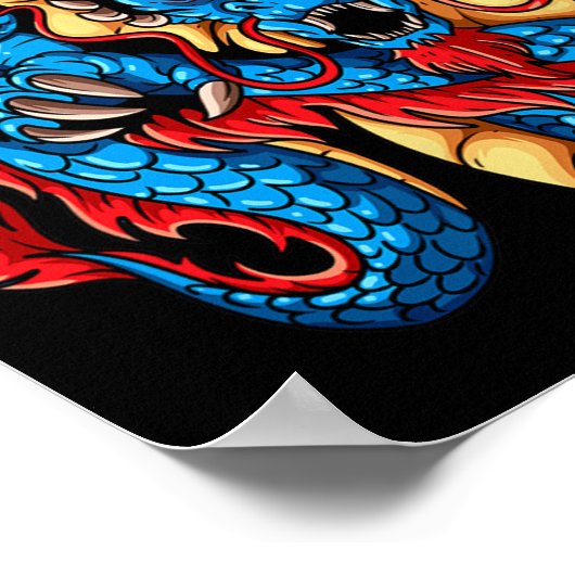 Mythical Creatures China New Year Chinese New Year Poster (Hoek)