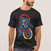 Mythical Creatures China New Year Chinese New Year T-shirt (Voorkant)