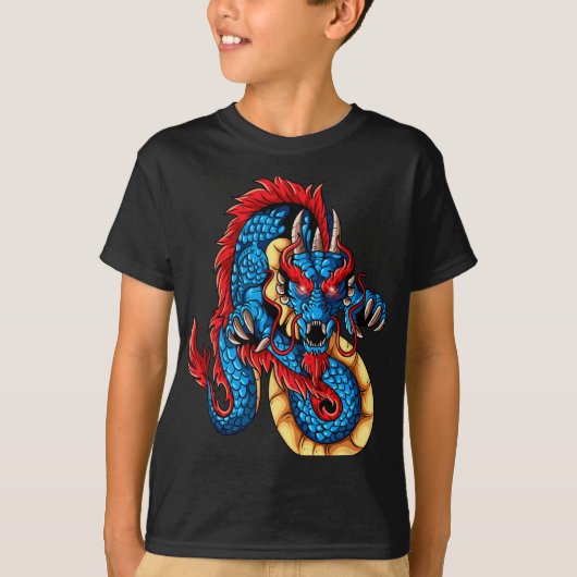Mythical Creatures China New Year Chinese New Year T-shirt (Voorkant)