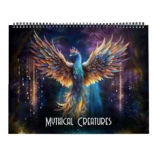 Mythical Creatures van Ivy en Bat Gothic Art Kalender