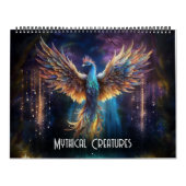 Mythical Creatures van Ivy en Bat Gothic Art Kalender (Hoes)