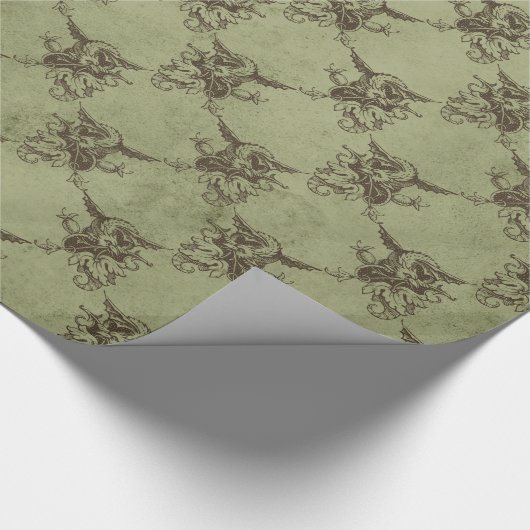 Mythical Dragon Cadeaupapier (Hoek)