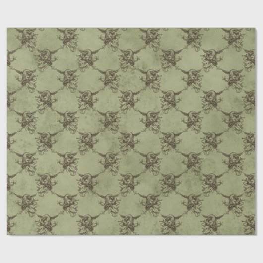 Mythical Dragon Cadeaupapier (Vlak)