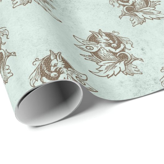 Mythical Dragon Cadeaupapier (Rol Hoek)