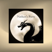 Mythical Dragon Party Uitnodiging