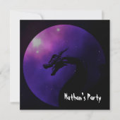 Mythical Dragon Party Uitnodiging (Voorkant)