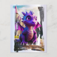 *~* Mythical Fantasy AP48 Kinder Dragon Cartoon