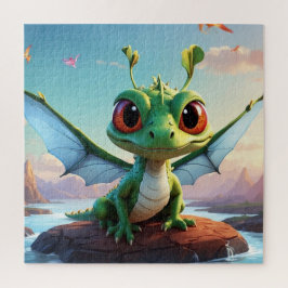 *~* Mythical Fantasy AP48 Kinder Dragonfly Cartoon Legpuzzel