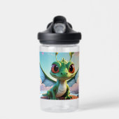 *~* Mythical Fantasy AP48 Kinder Dragonfly Cartoon Waterfles (Voorkant)