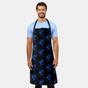 Mythical Fantasy Blue Griffin Schort