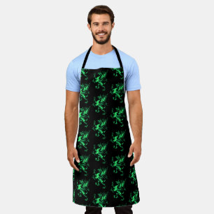 Mythical Fantasy Green Griffin Schort
