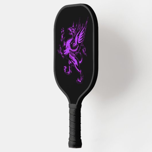 Mythical Fantasy Paars Griffin Pickleball Paddle (Links)