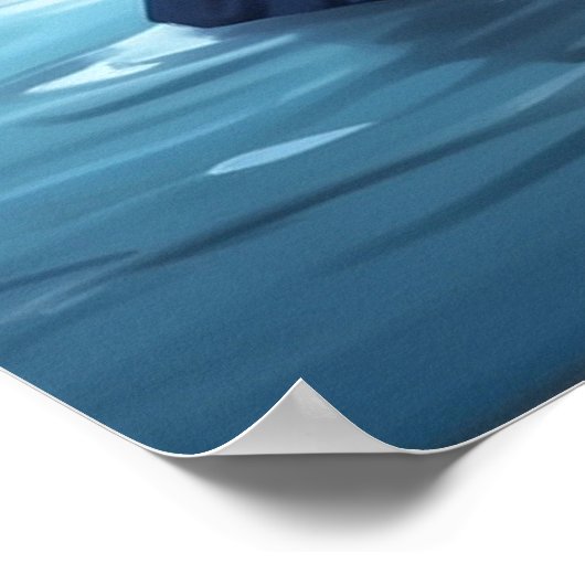 ** Mythical Fantasy Vroege Dragonfly Cartoon Poster (Hoek)