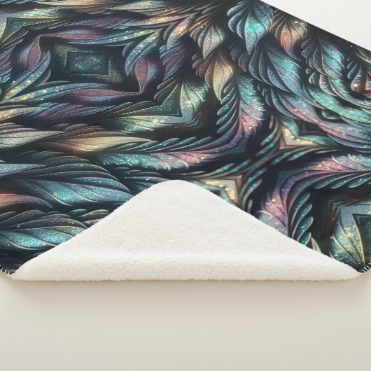 Mythical Feathers Sherpa Deken (3/4)