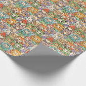 Mythical Friends Parade | Cute Pastel Magic Cadeaupapier (Hoek)