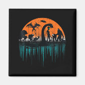 Mythical Loch Ness Bigfoot Mothman Aliens Funny Cr Magneet (Voorkant)