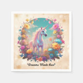 "Mythical Meadow Bliss" Servet (Voorkant)