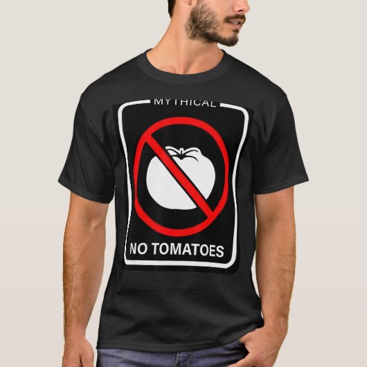 Mythical No Tomaten Apparel T-shirt (Voorkant)