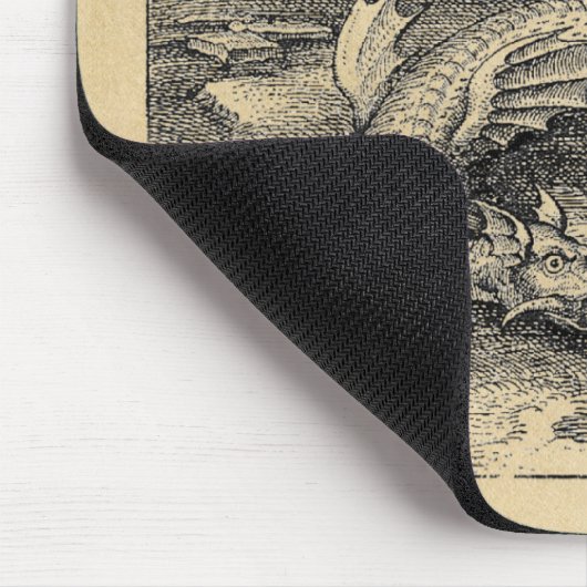 Mythical Ouroboros Dragon Muismat (Hoek)