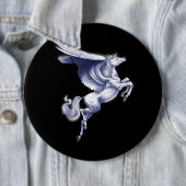 Mythical Pegasus Ronde Button 6,0 Cm (In situ)