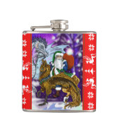 Mythical Santa Claus Heupfles (Voorkant)