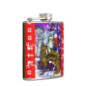 Mythical Santa Claus Heupfles (Rechts)