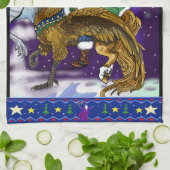 Mythical Santa Clause Theedoek (Gevouwen)