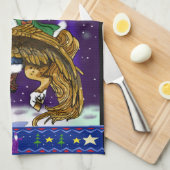 Mythical Santa Clause Theedoek (Quarter Fold)