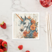 Mythical Unicorn Servet (Insitu)